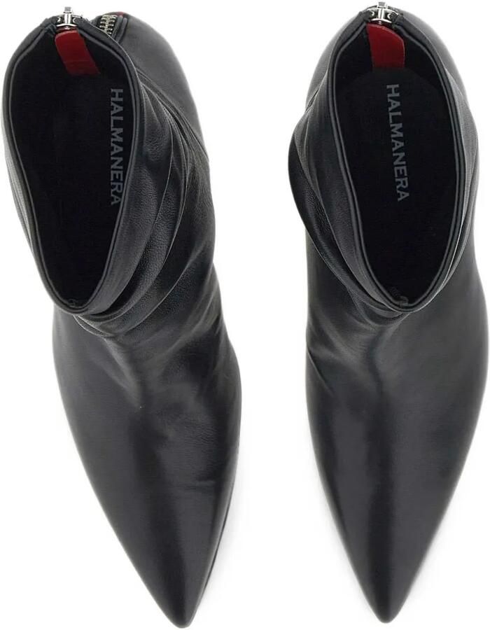 Halmanera Jera26 draped ankle boots Zwart - Foto 2