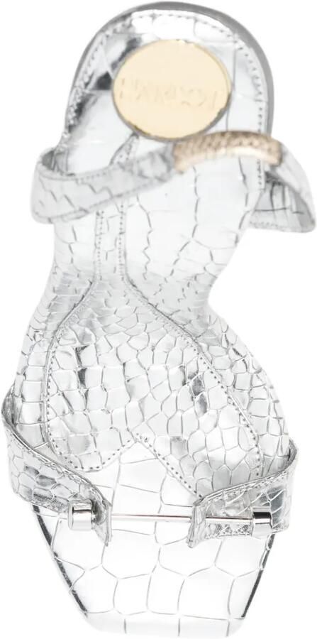 HARDOT 9 To 5 slingback sandalen Zilver - Foto 4
