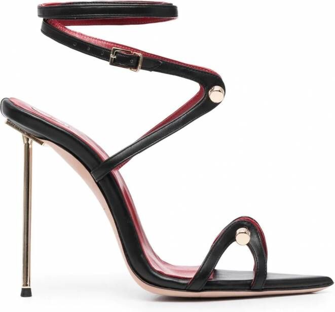 HARDOT Her sandalen met bandjes Zwart