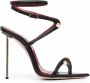 HARDOT Her sandalen met bandjes Zwart - Thumbnail 1