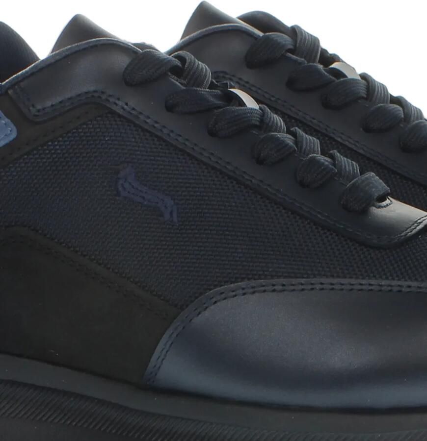 Harmont & Blaine Sneakers met leren afwerking en vlakken Blauw - Foto 2