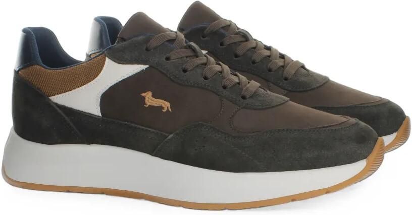 Harmont & Blaine Sneakers met vlakken Bruin