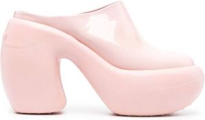 Haus of Honey Bubble muiltjes met plateauzool Roze
