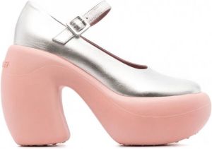 Haus of Honey Mary Jane pumps Zilver