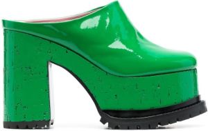 Haus of Honey Muiltjes met plateauzool Groen
