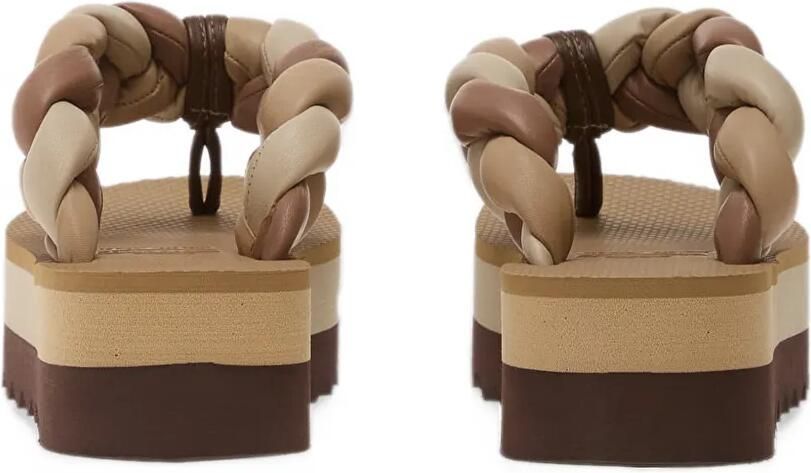 Havaianas braided platform flip-flops Beige