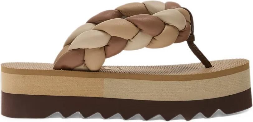 Havaianas braided platform flip-flops Beige - Foto 2