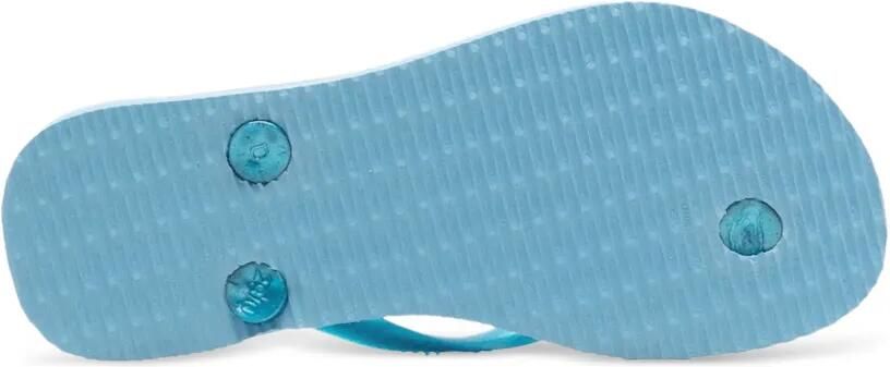 Havaianas Kids x Disney Slim Princess grafische prints teenslippers Blauw - Foto 3
