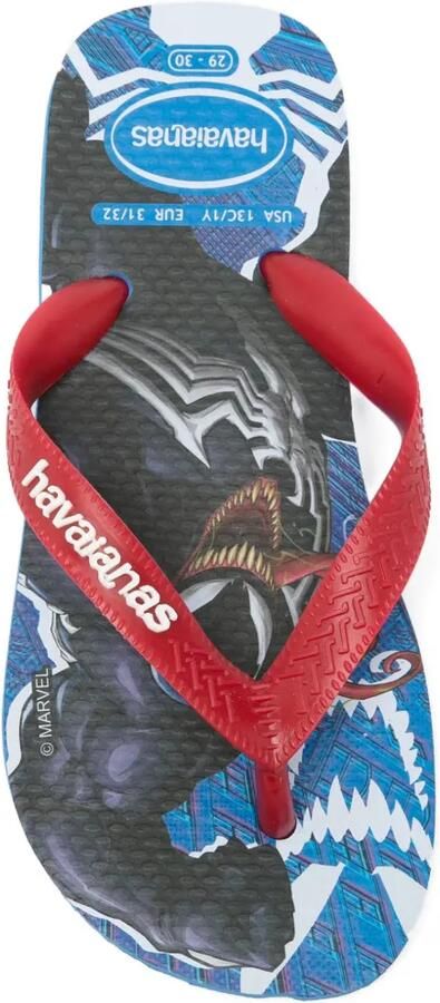 Havaianas Kids x Marvel grafische prints teenslippers Rood - Foto 2