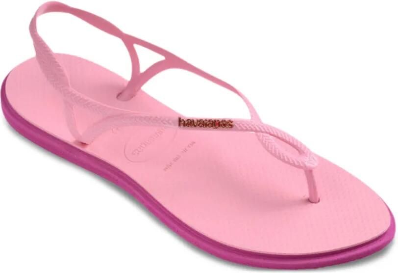 Havaianas Slippers met logo Roze - Foto 5
