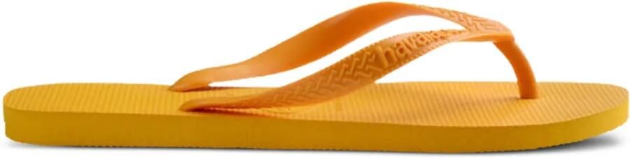 Havaianas Teenslippers met textuur Geel
