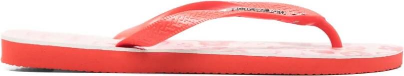Havaianas x Kidsuper Top Camo teenslippers Rood
