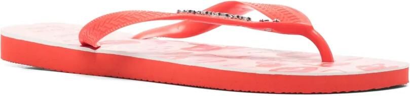 Havaianas x Kidsuper Top Camo teenslippers Rood - Foto 2