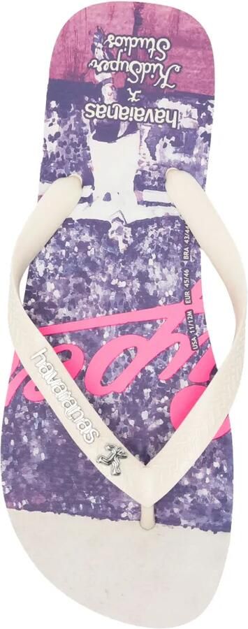 Havaianas x KidSuper Top Soccer teenslippers Beige - Foto 2
