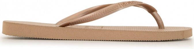 Havaianas Teenslippers met textuur Bruin