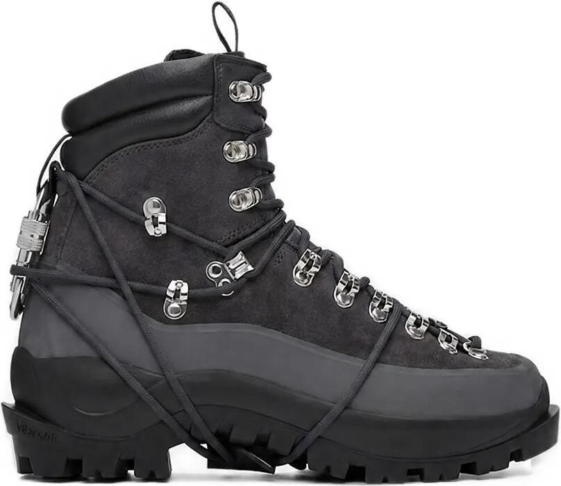 HELIOT EMIL carabiner-detail hiking boots Grijs