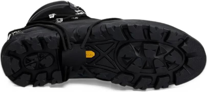 HELIOT EMIL carabiner-detail lace-up hiking boots Zwart - Foto 5