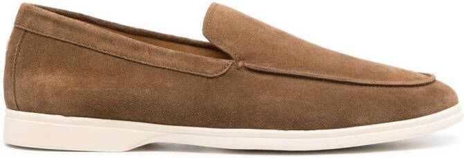 Henderson Baracco Suède loafers Bruin