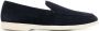 Henderson Baracco Suède loafers Blauw - Thumbnail 1