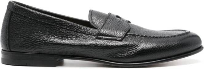 Henderson Baracco Leren loafers Zwart