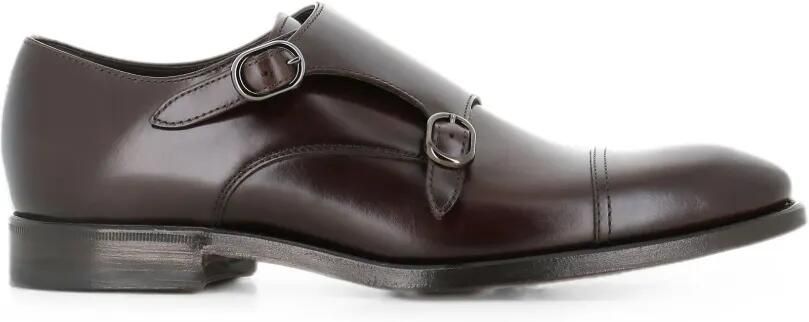 Henderson Baracco Gespschoenen met dubbel bandje Bruin