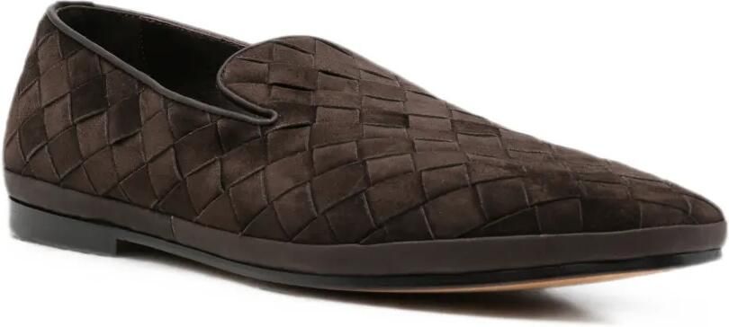 Henderson Baracco Geweven loafers Bruin - Foto 2