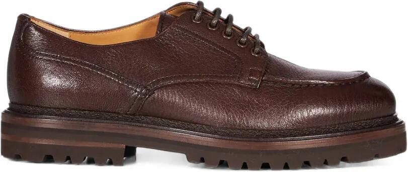 Henderson Baracco grained-leather lace-up shoes Bruin