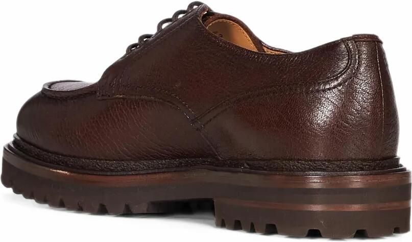 Henderson Baracco grained-leather lace-up shoes Bruin - Foto 2