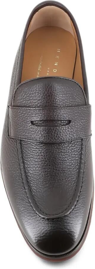 Henderson Baracco grainy-leather loafers Bruin - Foto 2