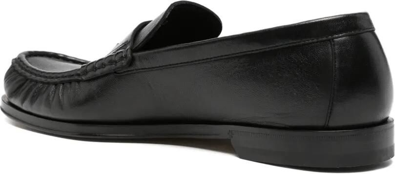 Henderson Baracco Hugo leren loafers Zwart - Foto 4