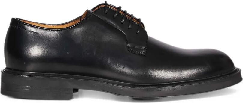 Henderson Baracco lace-up leather derby shoes Zwart