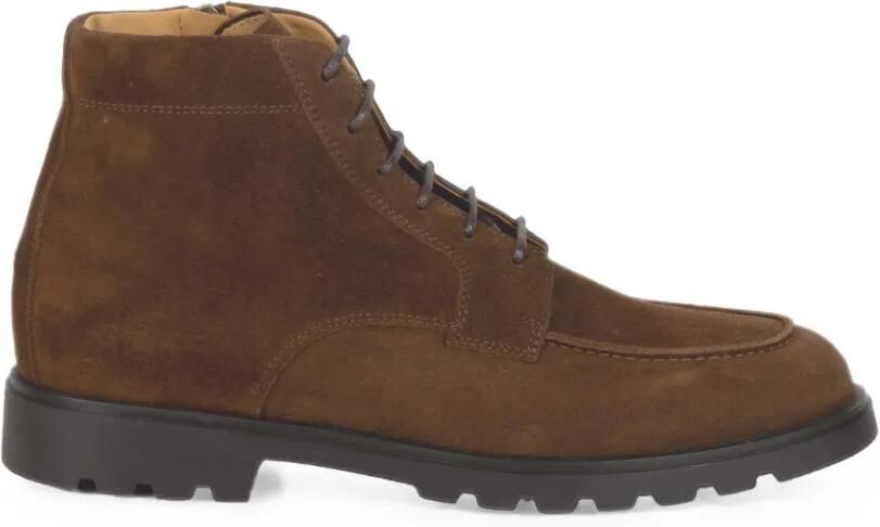 Henderson Baracco lace-up suede-finish boots Bruin