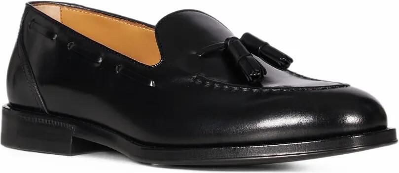 Henderson Baracco leather tassel loafers Zwart - Foto 3