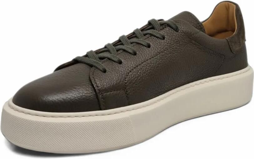 Henderson Baracco Leone pebbled leather sneakers Groen - Foto 3