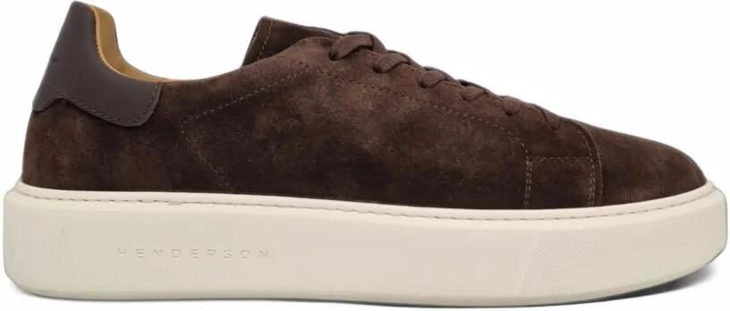 Henderson Baracco Leone suede sneakers Bruin