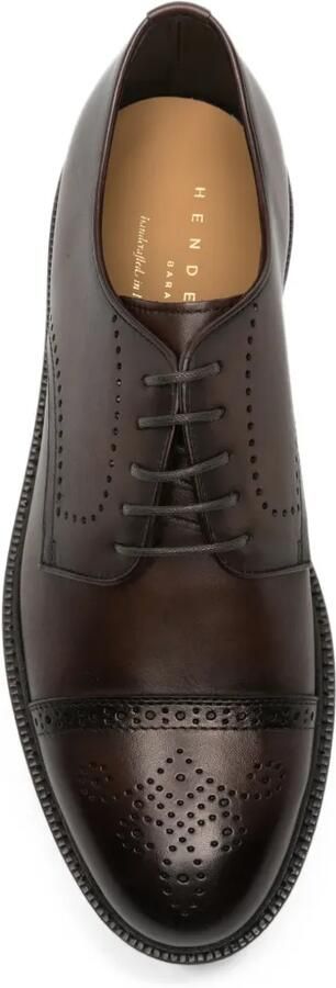 Henderson Baracco Leren Derby schoenen Bruin - Foto 4