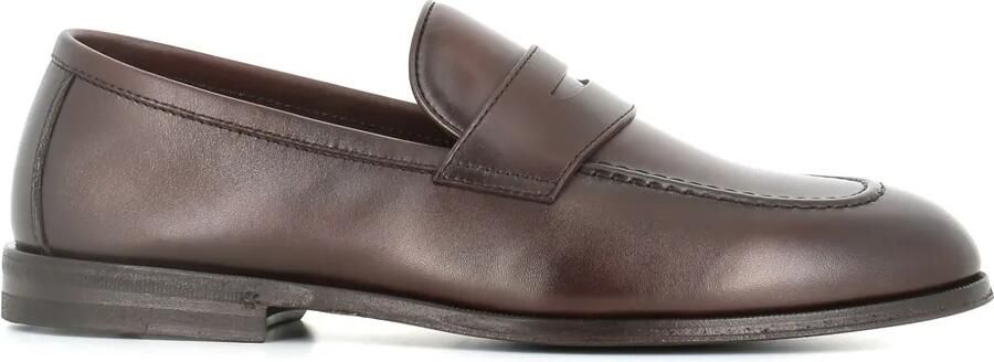 Henderson Baracco Leren loafers Bruin