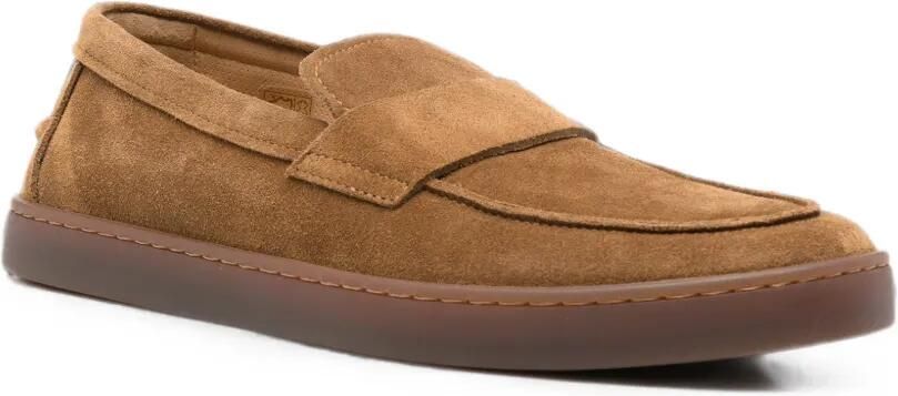 Henderson Baracco Leren loafers Bruin