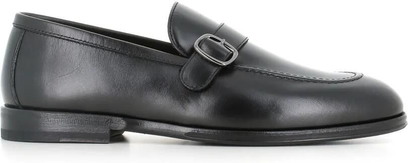Henderson Baracco Leren loafers Zwart