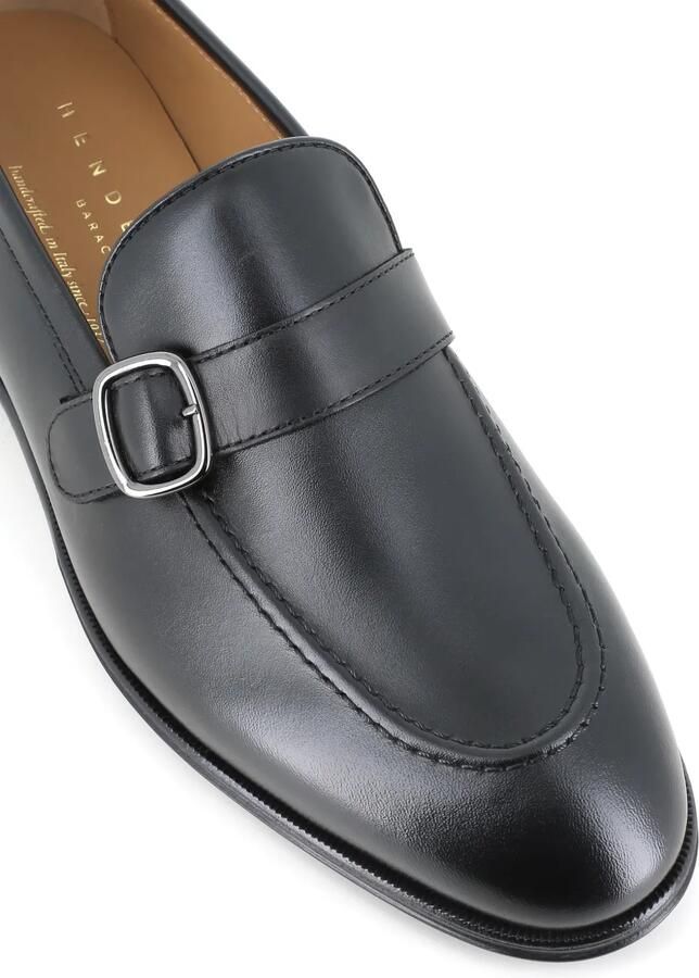 Henderson Baracco Leren loafers Zwart - Foto 2