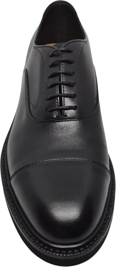 Henderson Baracco Leren Oxford veterschoenen Zwart - Foto 4