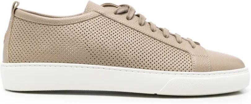 Henderson Baracco Leren sneakers Beige