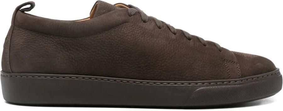 Henderson Baracco Leren sneakers Bruin