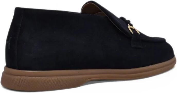 Henderson Baracco Lizzy suede loafers Blauw - Foto 5