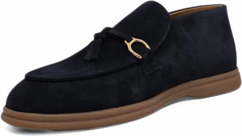 Henderson Baracco Lizzy suede loafers Blauw - Foto 2