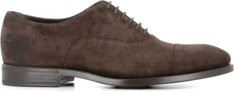 Henderson Baracco Oxford schoenen met bewerkte neus Bruin