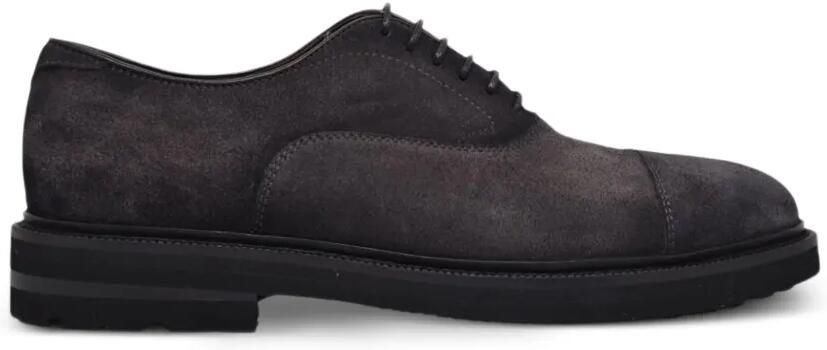 Henderson Baracco Oxford schoenen met bewerkte neus Grijs