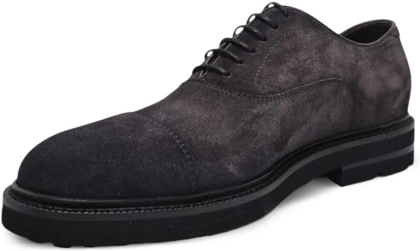 Henderson Baracco Oxford schoenen met bewerkte neus Grijs - Foto 3