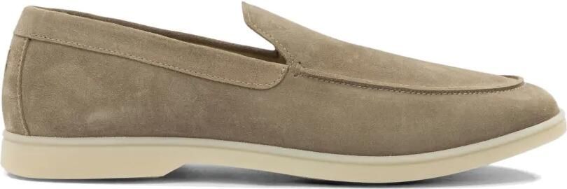 Henderson Baracco Panarea suède loafers Beige