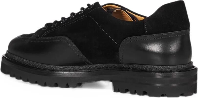 Henderson Baracco panelled lug-sole derby shoes Zwart - Foto 2